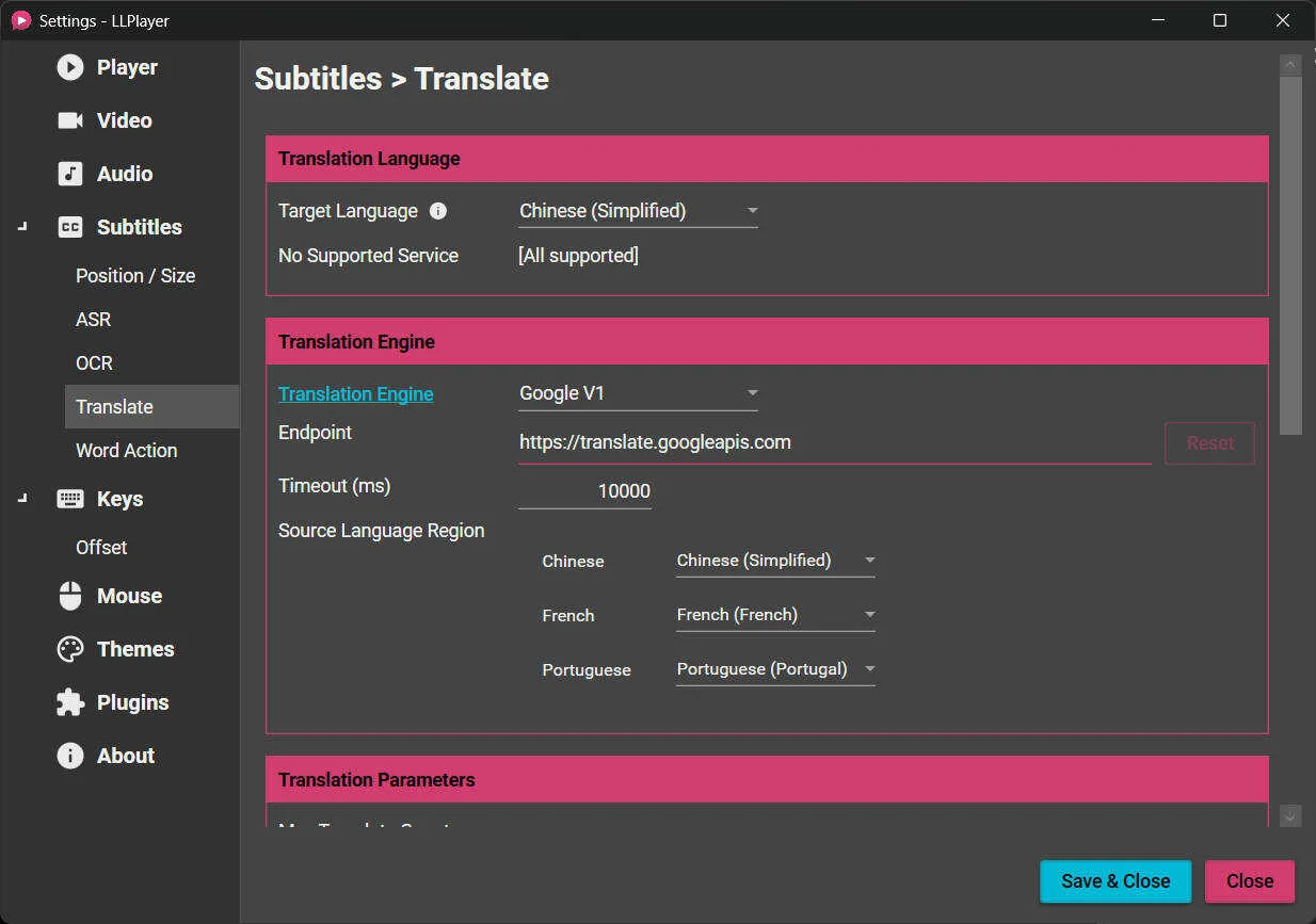 AI字幕生成播放器 LLPlayer v0.2.2