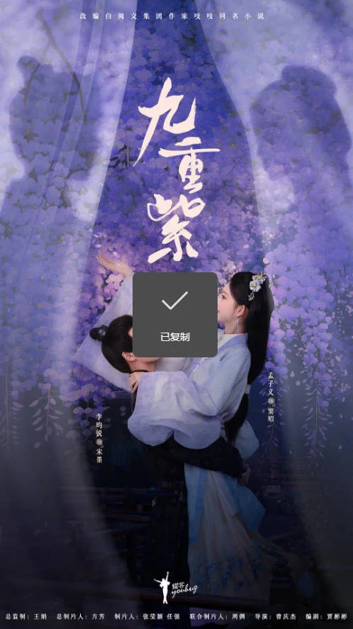 中國大陸電視劇《九重紫》（2024）愛情/古裝 中文字幕[夸克網(wǎng)盤] - 電視劇夸克網(wǎng)盤下載