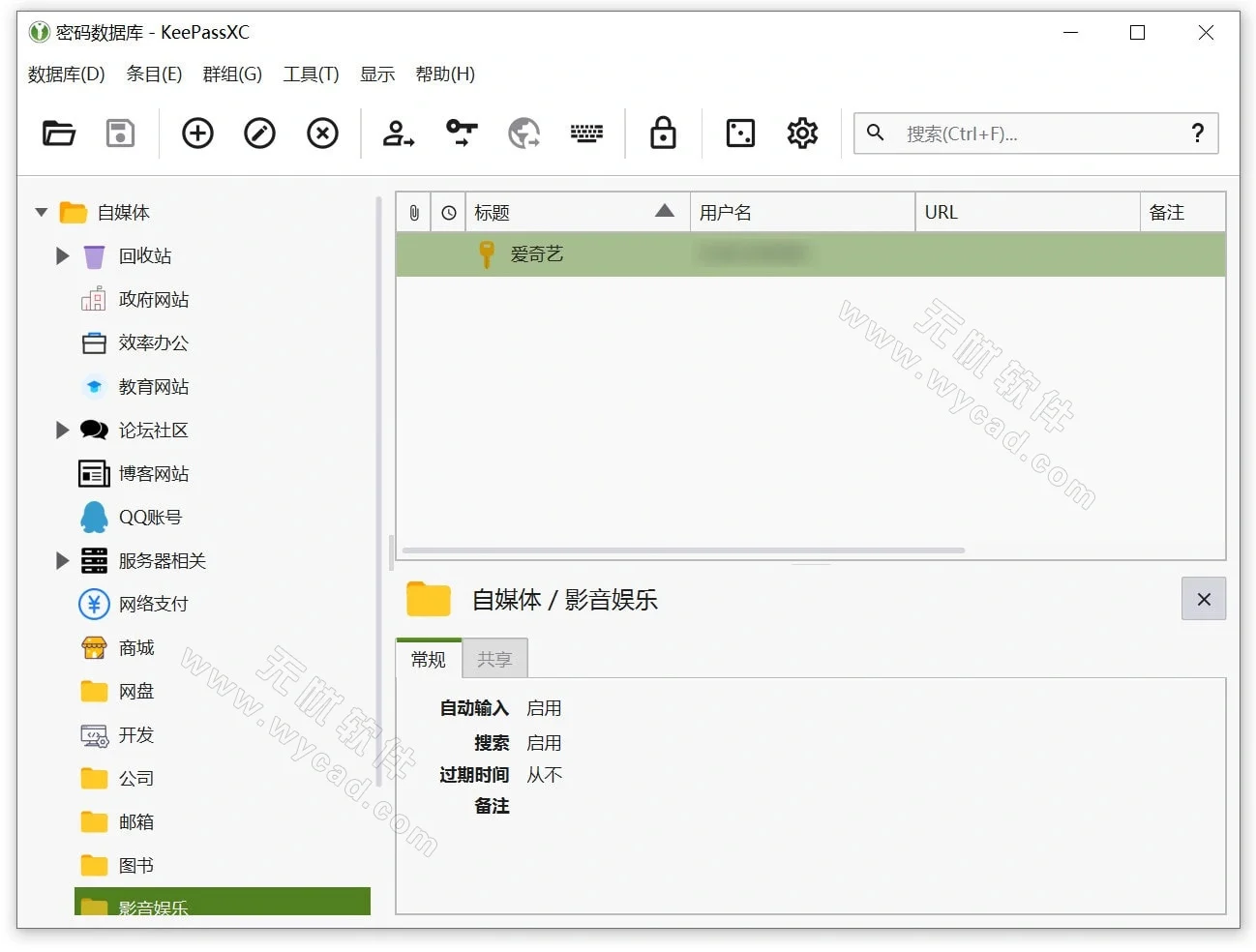 開源跨平臺(tái)密碼管理工具 | KeePassXC v2.7.12 中文綠色版