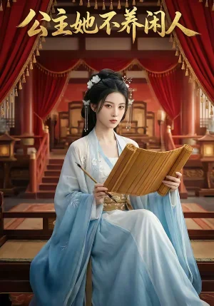 公主她不養(yǎng)閑人（43集）AI短劇