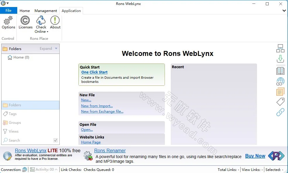 书签管理器 | Rons WebLynx Pro 2025.6.18.1346 破解版