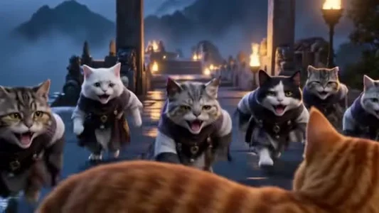 喵宗掌门是只废柴橘猫（162集）AI短剧