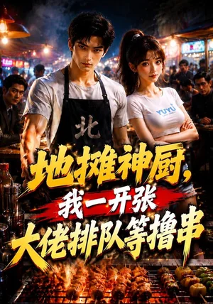 地摊神厨，我一开张大佬排队等撸串&地摊神厨我一开张大佬排队等撸串（93集）AI短剧
