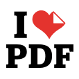 I LOVE PDF网站logo