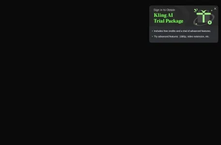 可灵AI的网站截图