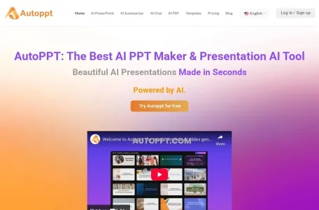 Autoppt的网站截图