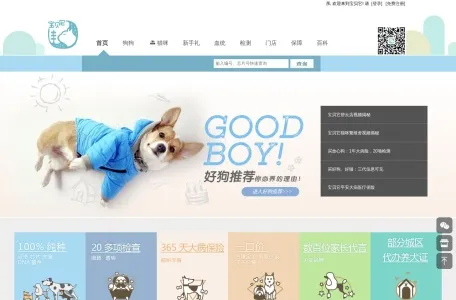 上海益宠电子商务的网站截图