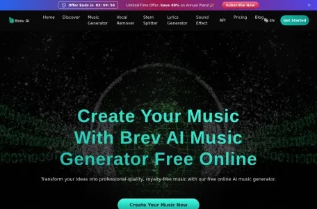 Brev.ai的网站截图