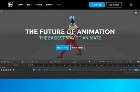 Cascadeur的网站截图