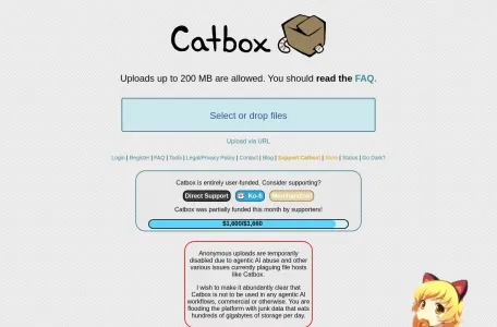 【墙】Catbox的网站截图
