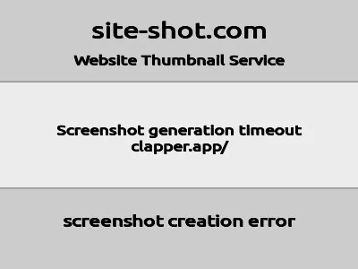 Clapper的网站截图