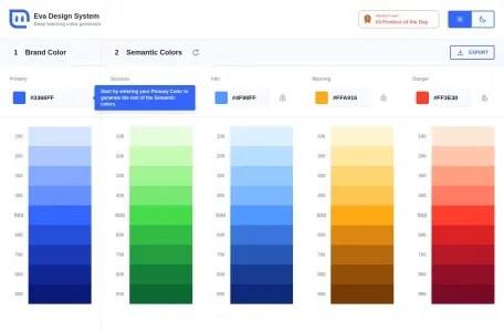 Eva Design System的网站截图