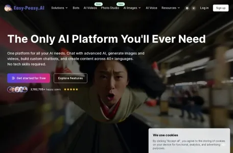 Easy-Peasy.AI的网站截图