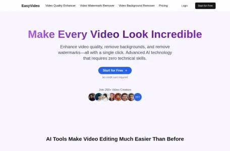 EasyVideo的网站截图