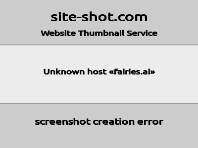 Fairies AI的网站截图