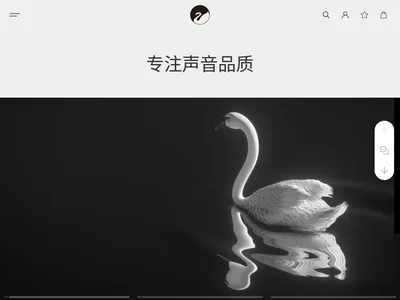 HiVi惠威官网的网站截图