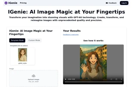 IGenie的网站截图
