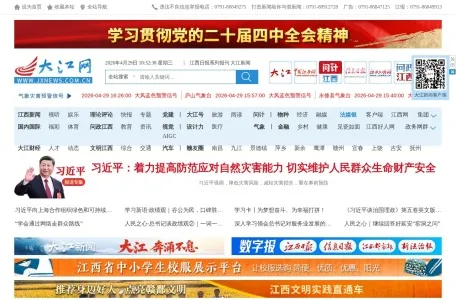 大江网的网站截图