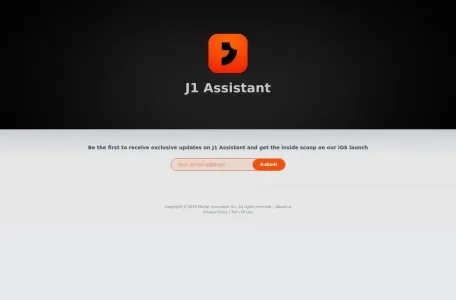 J1 Assistant的网站截图