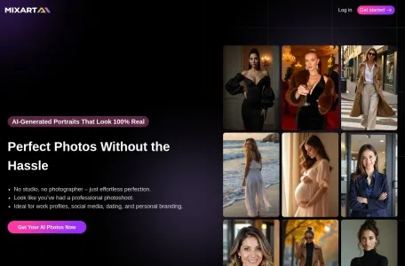 Mixart.ai的网站截图