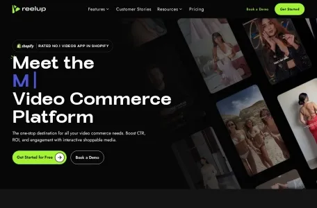 ReelUp的网站截图