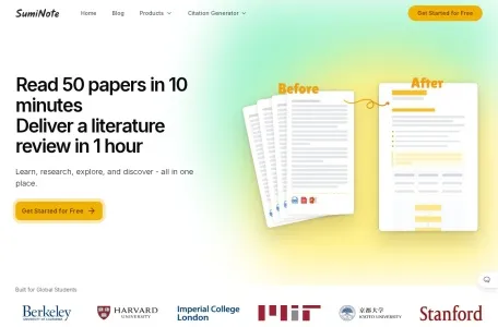 SumiNote的网站截图