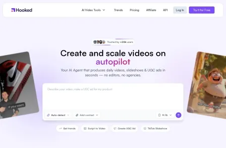 Vidme的网站截图