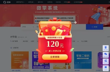 涛盛微擎网络的网站截图