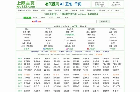 wu123免费上网主页的网站截图
