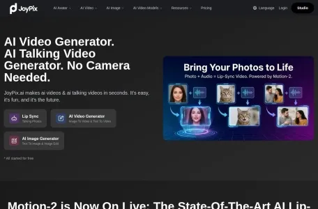 JoyPix的网站截图