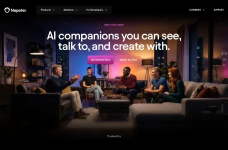 Rhapsody的网站截图