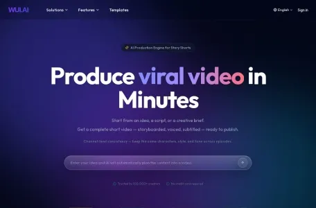 WUI.AI的网站截图